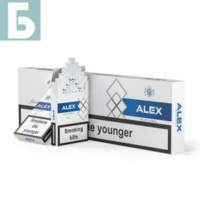 Заказать сигареты блоками Сигареты Alex Blue Label Nano (Алекс Блю Лейбл Нано)