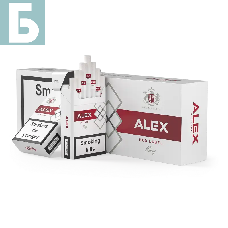 Заказать сигареты оптом Сигареты Alex Red Label King Size (Алекс Красный Кинг Сайз) Заказать сигареты блоками Сигареты Alex Red Label King Size (Алекс Красный Кинг Сайз)