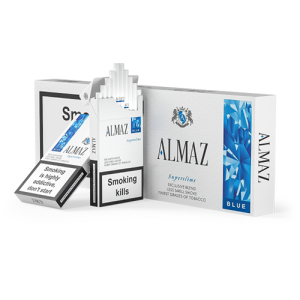Заказать сигареты блоками Сигареты Almaz Blue Superslim (Алмаз Блю Суперслим)