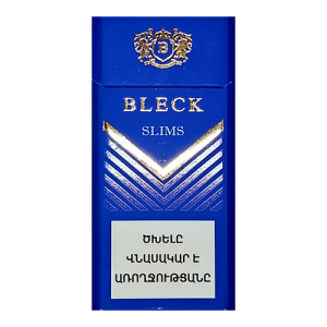 Заказать сигареты блоками Сигареты Bleck Blue Slim (Блек Блэк Блю Слим)