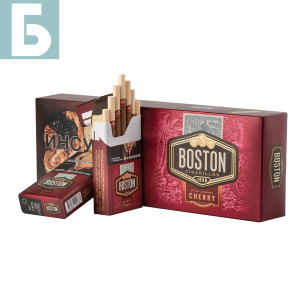 Заказать сигареты блоками Сигареты Boston Cherry Compact (Бостон Вишня Компакт)