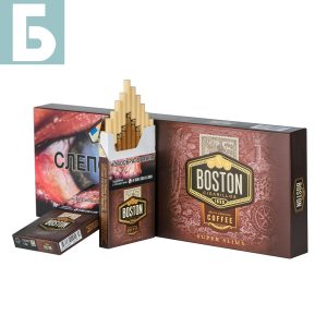 Заказать сигареты блоками Сигареты Boston Chocolate Superslims (Бостон Шоколад Суперслим)
