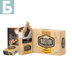 Заказать сигареты блоками Сигареты Boston Vanilla (Бостон  Ваниль)