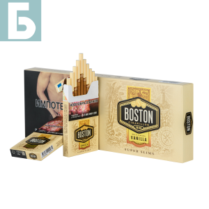 Заказать сигареты блоками Сигареты Boston Vanilla Superslims (Бостон Ваниль Суперслим)