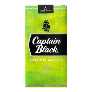 Заказать сигареты блоками Сигареты Captain Black Green Apple (Кэптэн Блэк Яблоко)