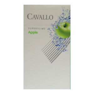 Заказать сигареты блоками Сигареты Cavallo Superslims Apple (Кавалло Суперслимс Яблоко)