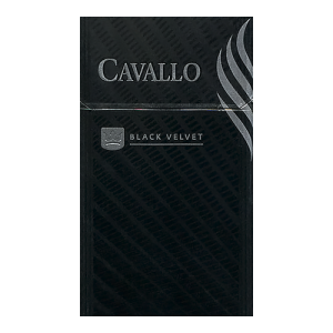 Заказать сигареты блоками Сигареты Cavallo Compact Black Velvet (Кавалло Компакт Блэк Велвет)