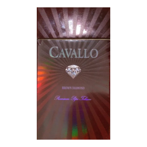 Заказать сигареты блоками Сигареты Cavallo Brown Diamond (Кавалло Браун Даймонд кофе)