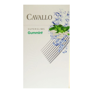 Заказать сигареты блоками Сигареты Cavallo Superslims Gum Mint (Кавалло Суперслимс Жвачка Мята)