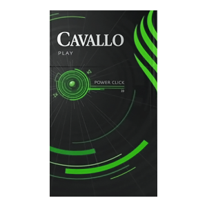 Заказать сигареты блоками Сигареты Cavallo Compact Play Green (Кавалло Компакт Плэй Грин)