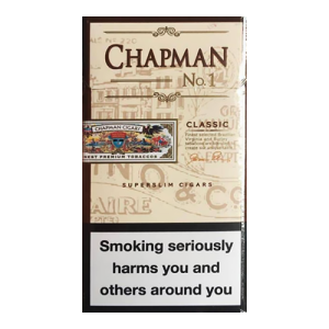 Заказать сигареты блоками Сигареты Chapman №1 Superslims Classic (Чапман Суперслимс Классик)