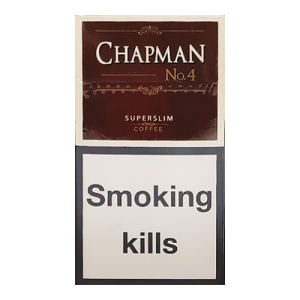 Заказать сигареты блоками Сигареты Chapman №4 Superslims Coffee (Чапман Суперслимс Кофе)