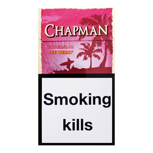 Заказать сигареты оптом Сигареты Chapman Superslims Ice Berry (Чапман Суперслимс Ягоды) Заказать сигареты блоками Сигареты Chapman Superslims Ice Berry (Чапман Суперслимс Ягоды)