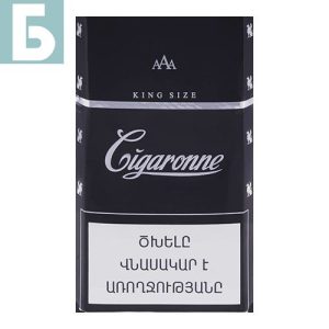 Заказать сигареты блоками Сигареты Cigaronne King Size Black (Сигарон Кинг Сайз Блэк)