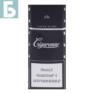 Заказать сигареты блоками Сигареты Cigaronne Superslim Black (Сигарон Суперслим Блэк)