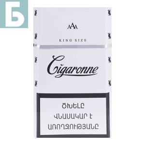 Заказать сигареты блоками Сигареты Cigaronne King Size White (Сигарон Кинг Сайз Вайт)