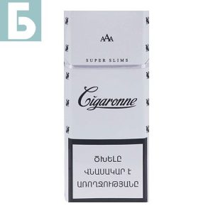 Заказать сигареты блоками Сигареты Cigaronne Superslim White (Сигарон Суперслим Вайт)