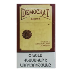 Заказать сигареты блоками Сигареты Democrat Brown King Size (Демократ Шоколад)