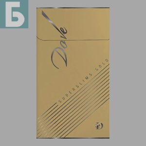 Заказать сигареты блоками Сигареты Dove Gold SS (Дав Голд Супер Слим)