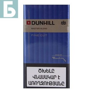 Заказать сигареты блоками Сигареты Dunhill Fine Cut Dark Blue (Данхилл Файн Кат Синий)