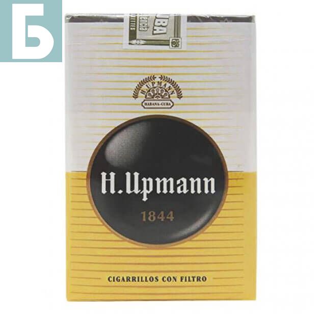 Заказать сигареты оптом Сигареты H.Upmann Con Filtre (Упманн с фильтром, Куба), пачка Заказать сигареты блоками Сигареты H.Upmann Con Filtre (Упманн с фильтром, Куба), пачка