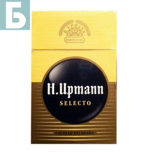 Заказать сигареты блоками Сигареты H.Upmann Selecto (Упманн Селекто, Куба), пачка