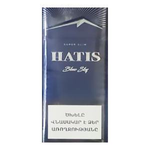 Заказать сигареты блоками Сигареты Hatis Blue Sky Superslim (Атис Блю Скай Суперслим)
