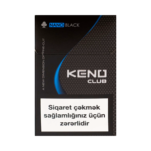 Заказать сигареты блоками Сигареты Keno Club Nano Black (Кено Нано Блэк)
