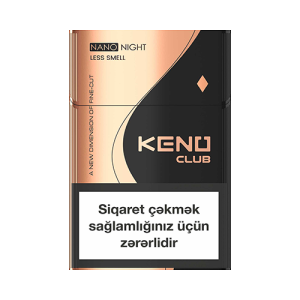 Заказать сигареты блоками Сигареты Keno Club Nano Night (Кено Нано Найт)