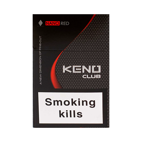 Заказать сигареты оптом Сигареты Keno Club Nano Red (Кено Нано Ред) Заказать сигареты блоками Сигареты Keno Club Nano Red (Кено Нано Ред)