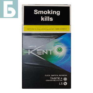 Заказать сигареты блоками Сигареты Kent Switch Menthol Superslims (Кент Свитч Ментол Супер Слим)