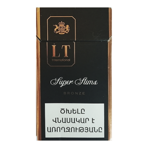 Заказать сигареты блоками Сигареты LT Bronze Superslims (ЛТ Бронз Суперслим)