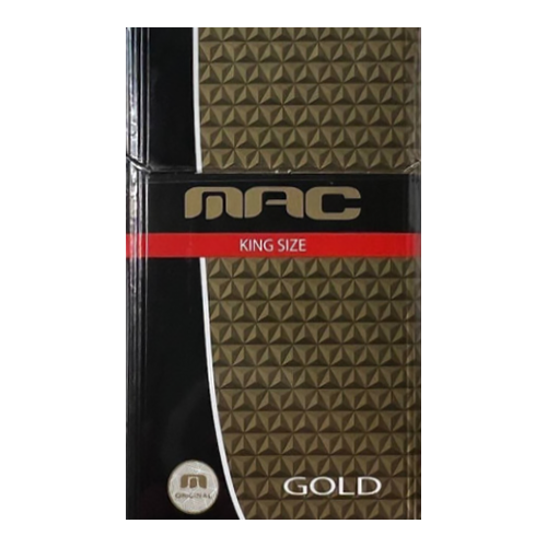 Заказать сигареты оптом Сигареты MAC Gold King Size (МАК Золотой Кингсайз) Заказать сигареты блоками Сигареты MAC Gold King Size (МАК Золотой Кингсайз)