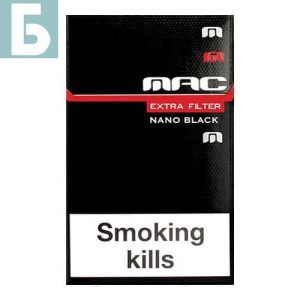 Заказать сигареты блоками Сигареты MAC Nano Black (МАК Нано Блэк)