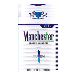 Заказать сигареты блоками Сигареты Manchester Queen Aqua (Манчестер Компакт Аква)