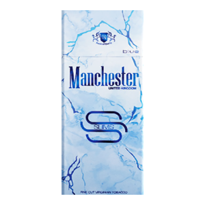 Заказать сигареты блоками Сигареты Manchester Slim Blue (Манчестер Слим Блю)