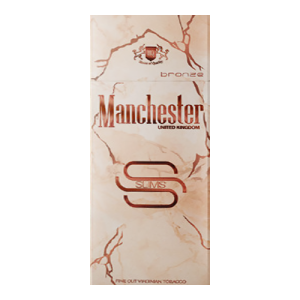 Заказать сигареты блоками Сигареты Manchester Slim Bronze (Манчестер Слим Бронза)