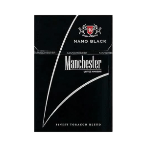 Заказать сигареты блоками Сигареты Manchester Nano Black (Манчестер Нано Блэк)