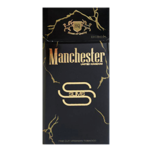 Заказать сигареты блоками Сигареты Manchester Slims Black (Манчестер Слим Блэк)