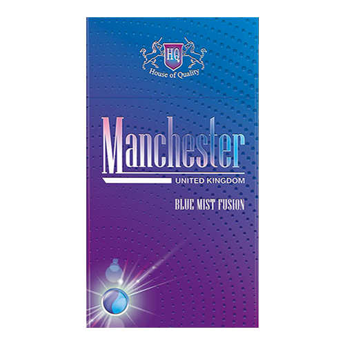 Заказать сигареты оптом Сигареты Manchester Blue Mist (Манчестер Черника с Ментолом с кнопкой) Заказать сигареты блоками Сигареты Manchester Blue Mist (Манчестер Черника с Ментолом с кнопкой)