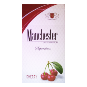 Заказать сигареты блоками Сигареты Manchester Cherry Superslims (Манчестер Вишня Суперслимс)