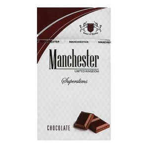 Заказать сигареты блоками Сигареты Manchester Chocolate Superslims (Манчестер Шоколад Суперслимс)