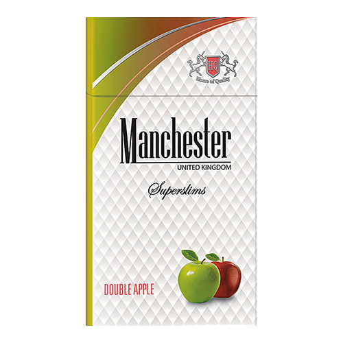 Заказать сигареты оптом Сигареты Manchester Double Apple Superslims (Манчестер Двойное Яблоко Суперслимс) Заказать сигареты блоками Сигареты Manchester Double Apple Superslims (Манчестер Двойное Яблоко Суперслимс)