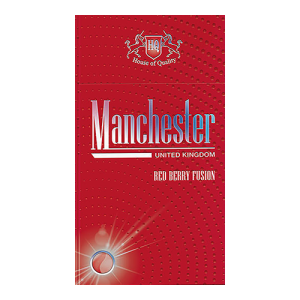 Заказать сигареты блоками Сигареты Manchester Red Berry (Манчестер Клубника Ментол с кнопкой)