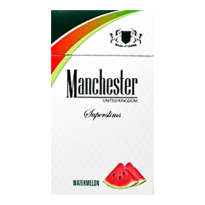 Заказать сигареты блоками Сигареты Manchester Watermelon Superslims (Манчестер Арбуз Суперслимс)