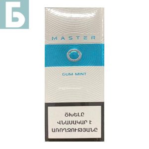 Заказать сигареты блоками Сигареты Master Slim Gum Mint (Мастер Слим Жвачка)