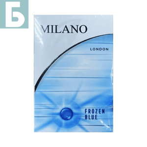 Заказать сигареты блоками Сигареты Milano London Frozen Blue (Милано Лондон Фрозен Синий)