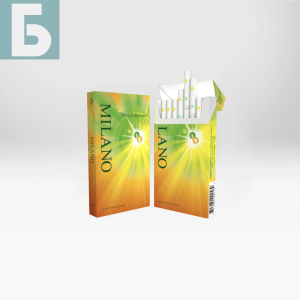Заказать сигареты блоками Сигареты Milano Mango Applemint (Милано Манго Яблоко)