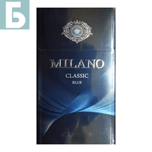 Заказать сигареты блоками Сигареты Milano Classic Blue Compact (Милано Классик Синий Компакт)