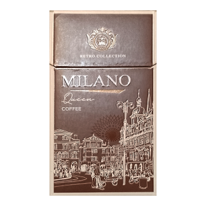 Заказать сигареты блоками Сигареты Milano Retro Collection Queen Coffee (Милано Ретро Кофе Компакт)